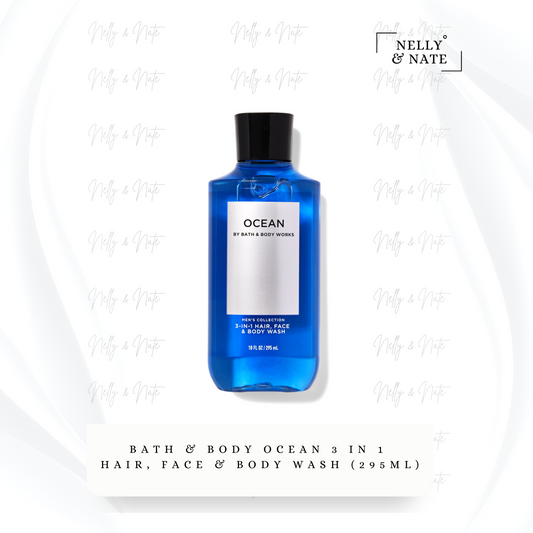 Bath & Body Ocean 3 in 1  Hair, Face & Body wash (295ml)